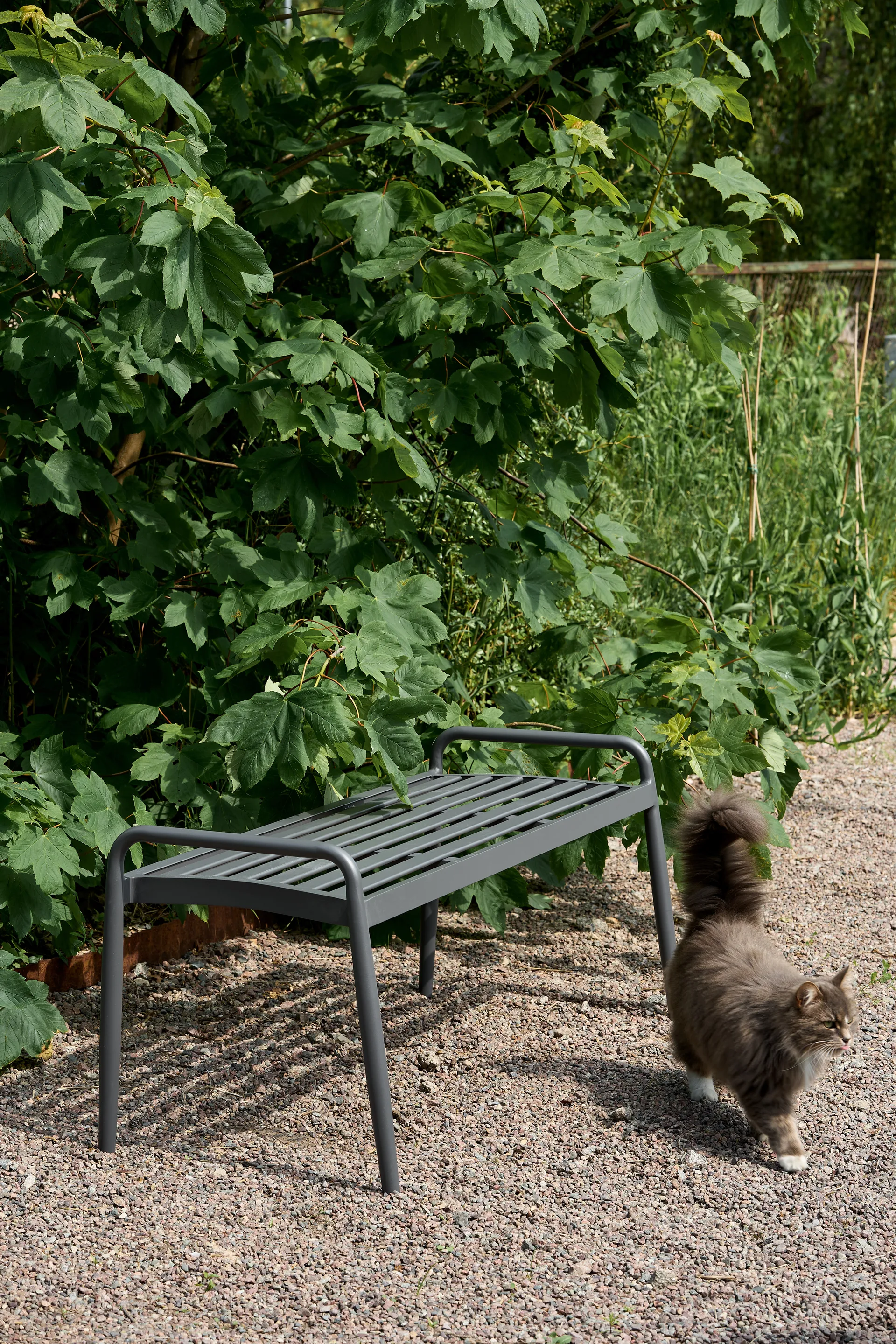 Messina benk 51x124 cm, Anthracite 1898