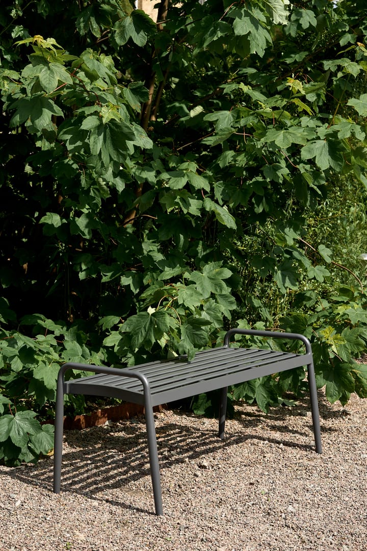 Messina benk 51x124 cm, Anthracite 1898