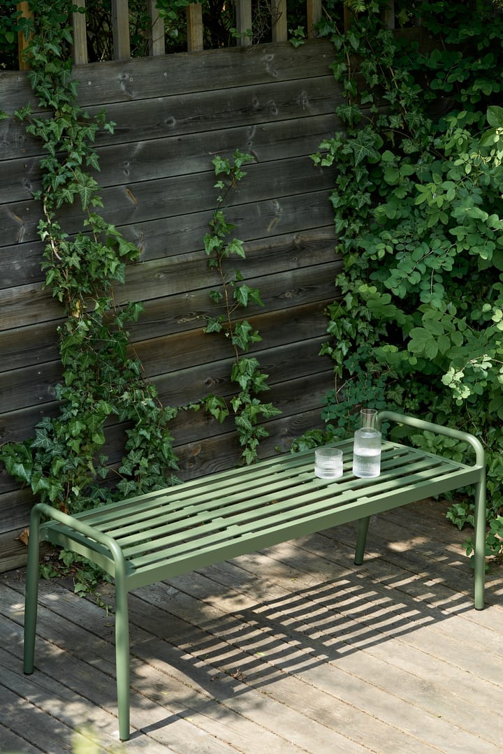 Messina benk 51x124 cm, Moss green 1898