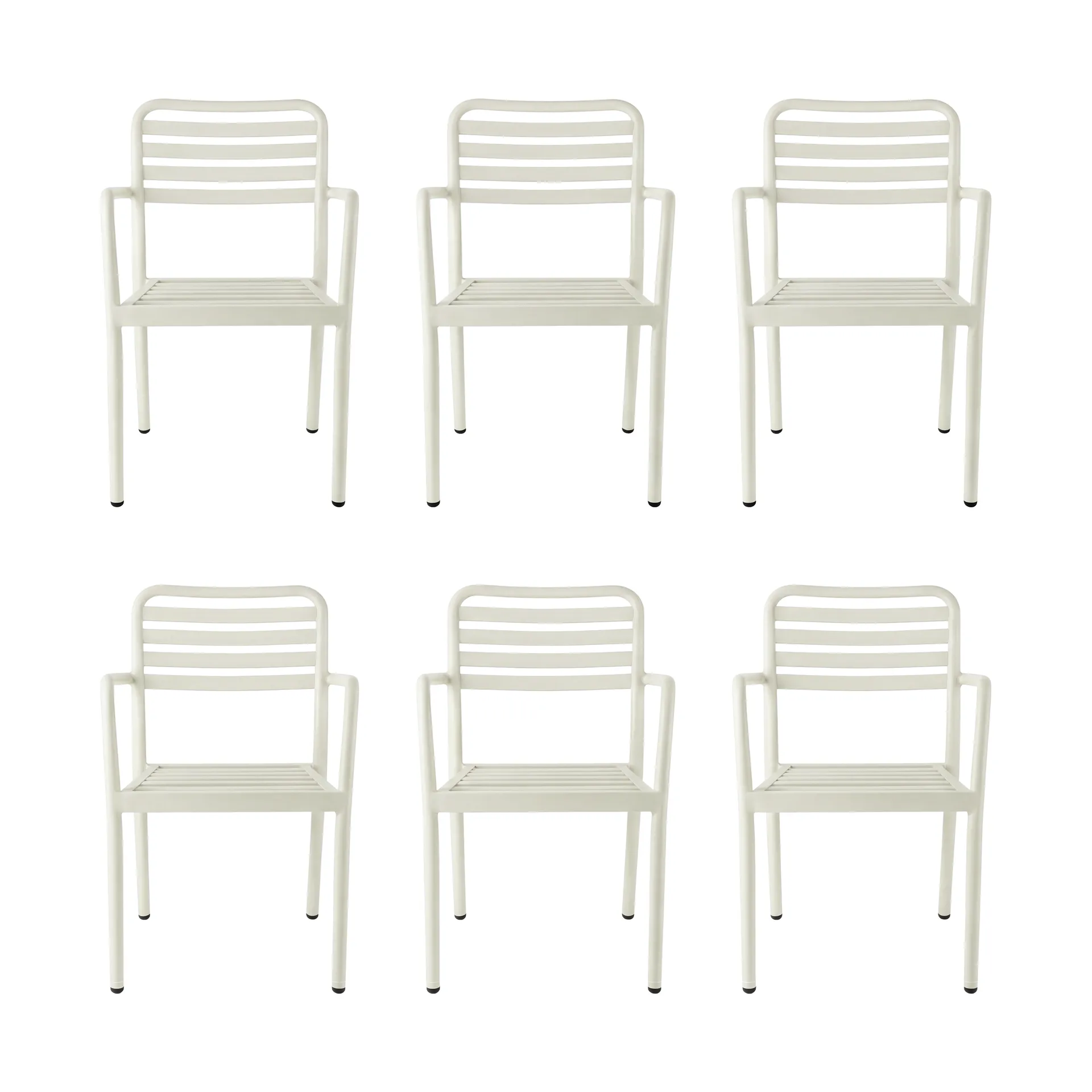 Messina karmstol, Off white, 6-pakning,  1898