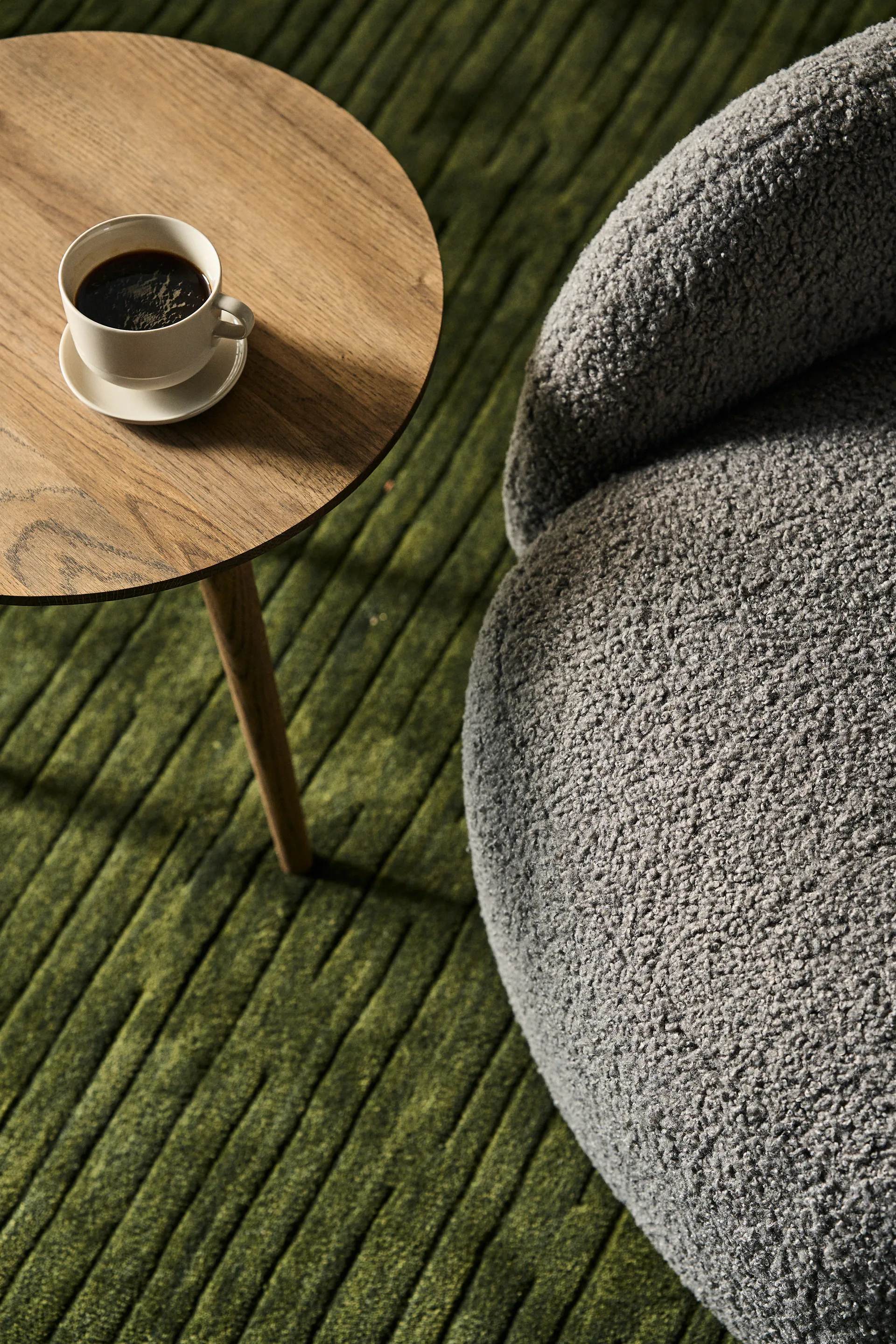 Mo lenestol med dreiefunksjon, Glore grey 1898