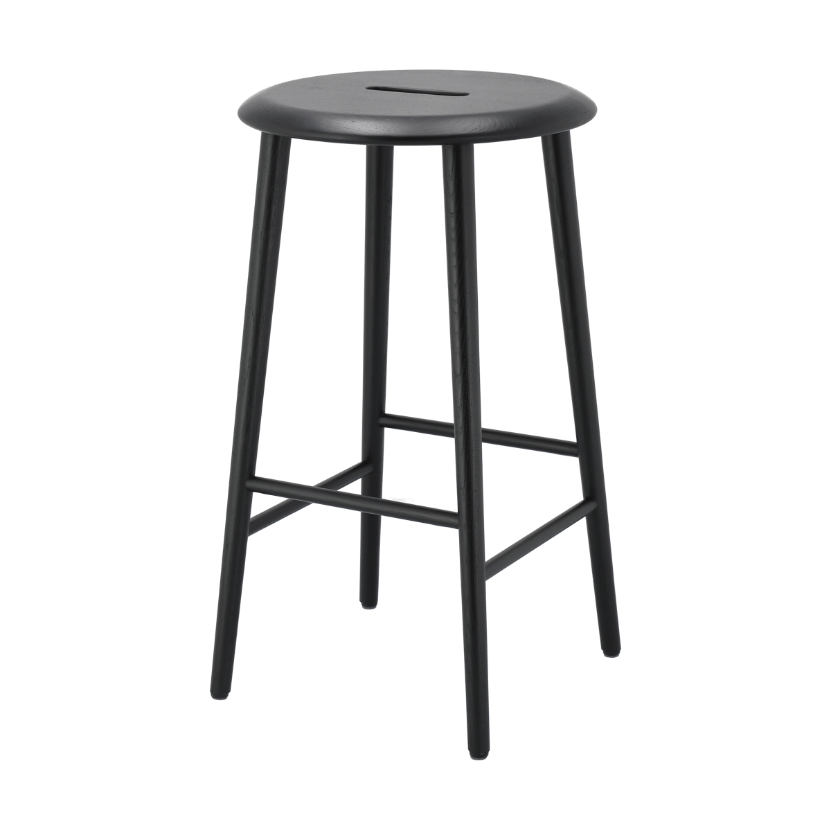 Bilde av 1898 Norrabo barkrakk 65 cm Svartlakkert eik