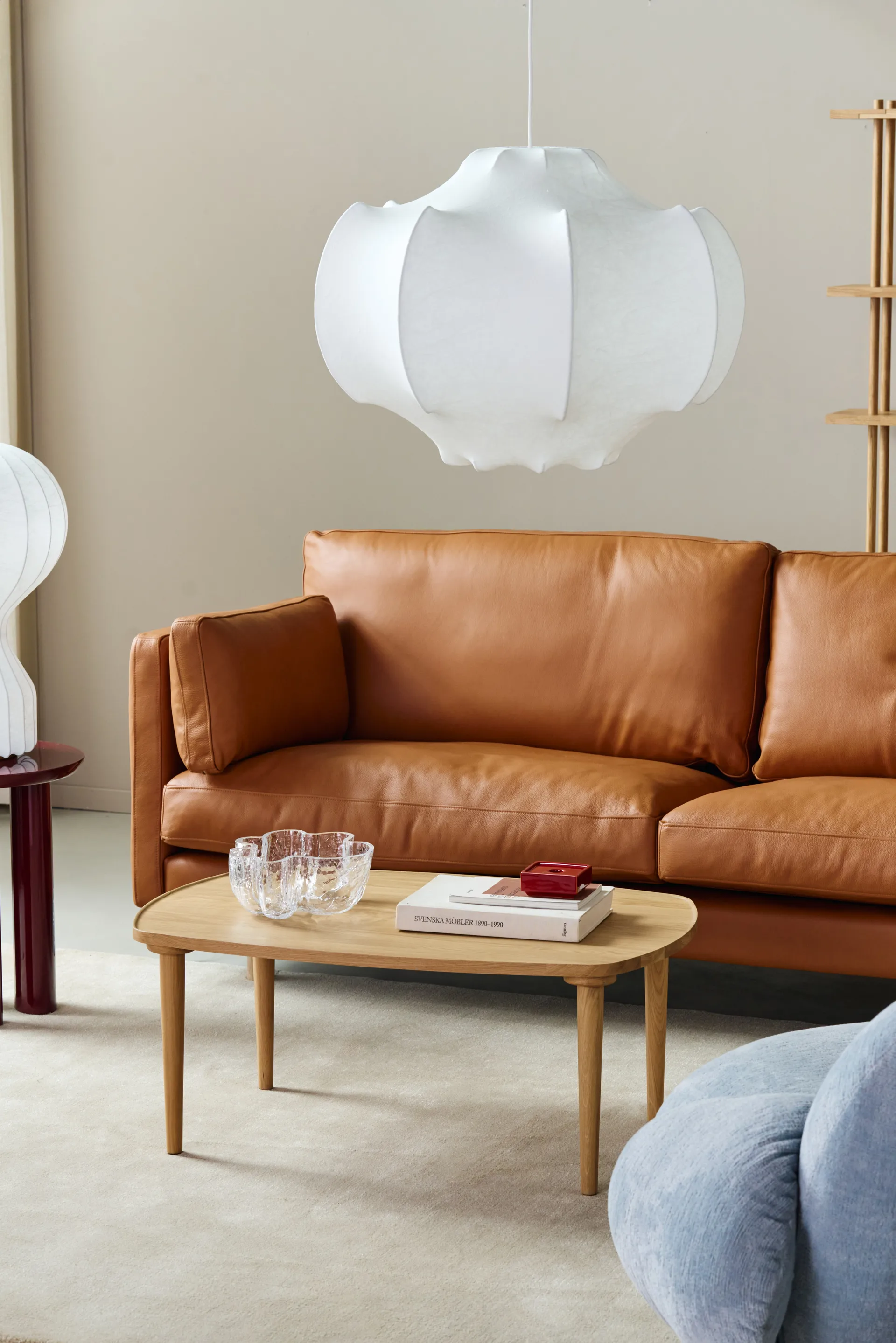 Nyhem sofabord 89x59x37 cm, Naturlakkert eik 1898