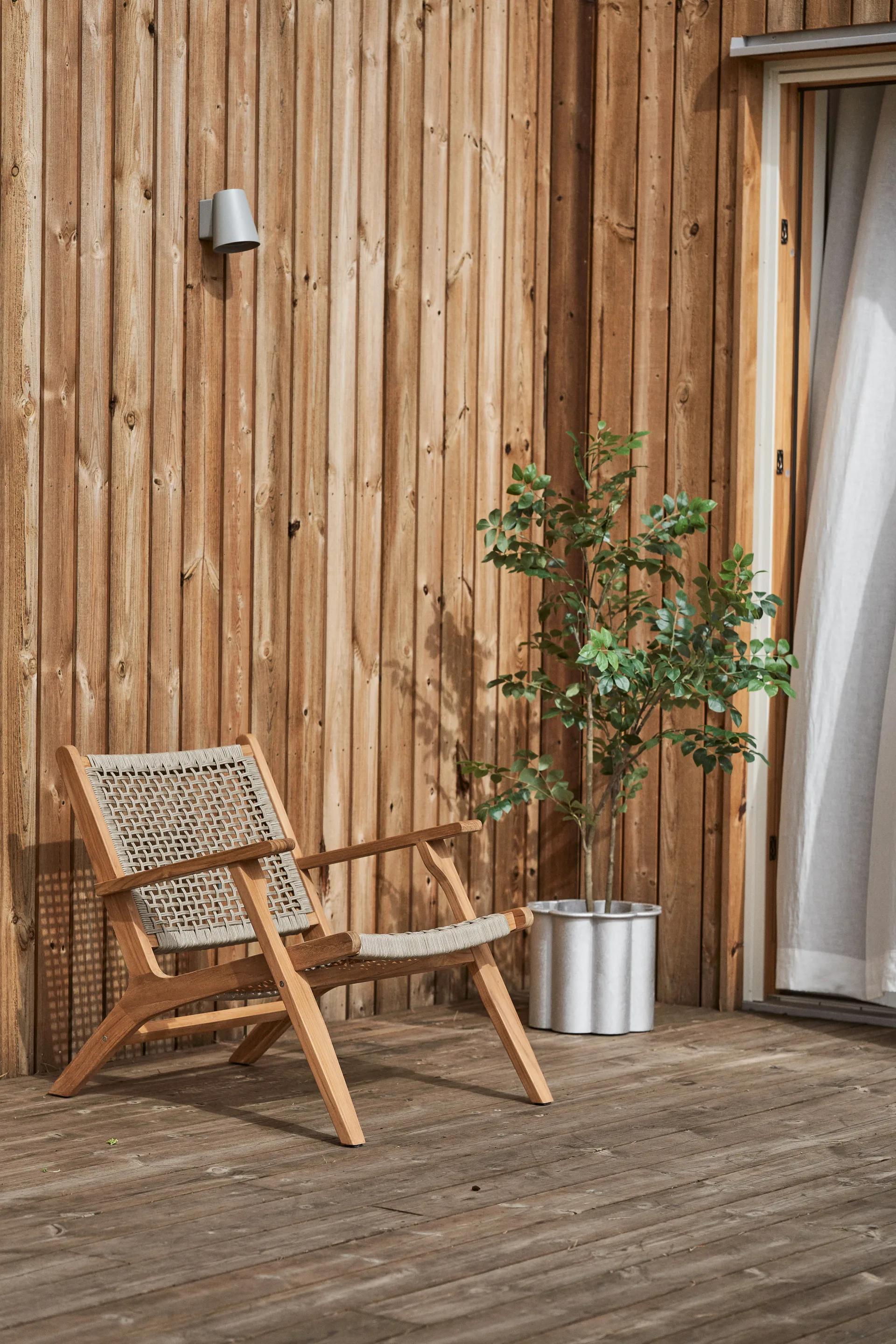 Sandvik loungestol, Teak 1898