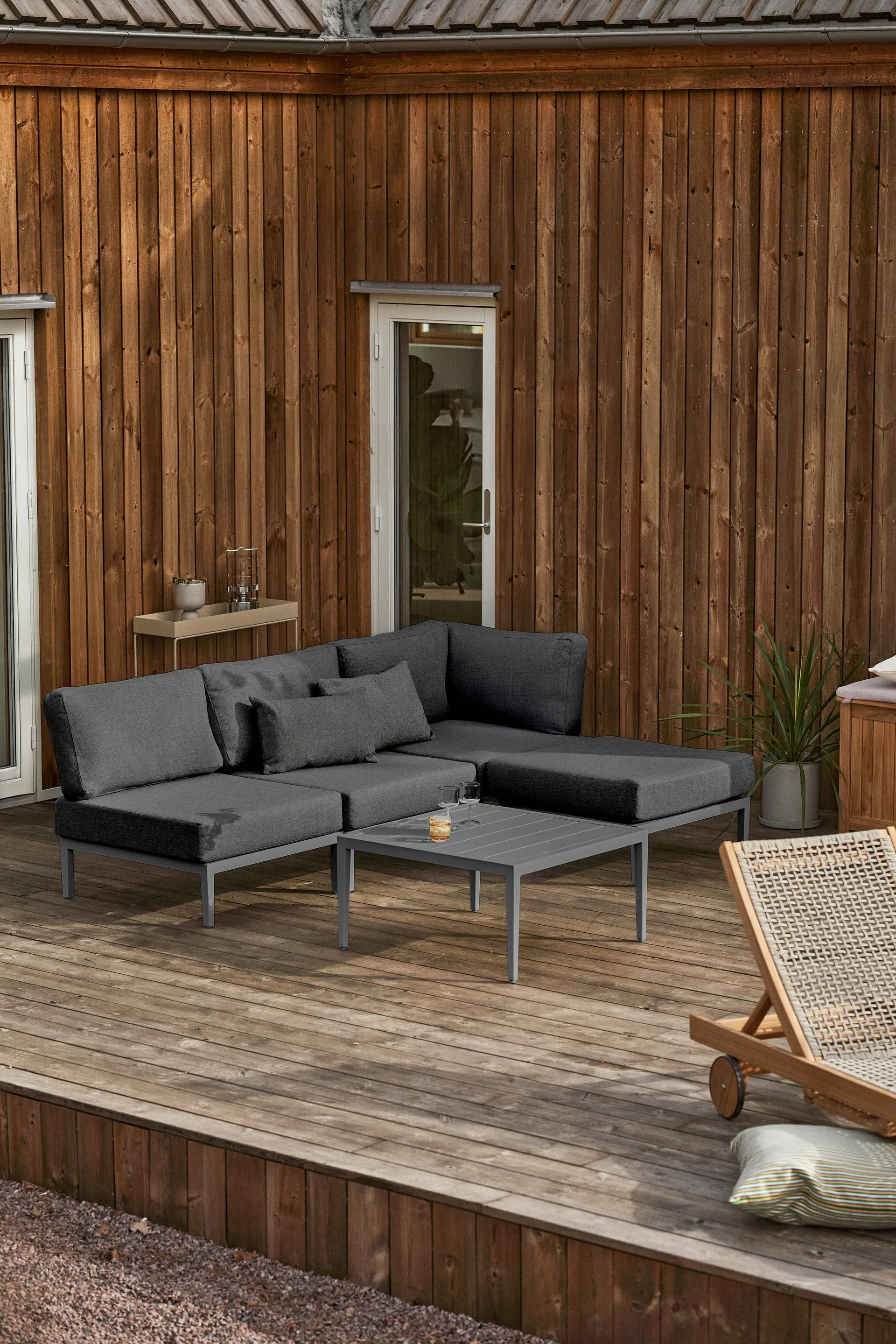 Santander modulsofa hjørnemodul, Grå 1898