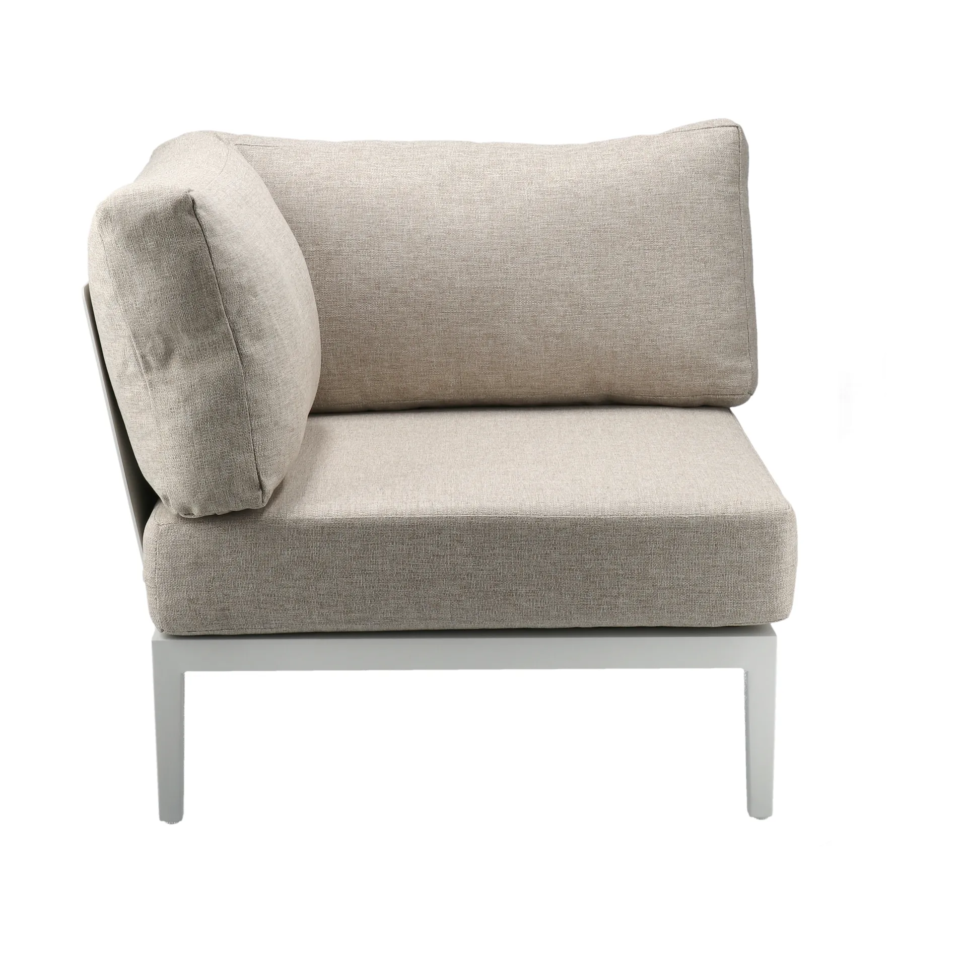 Santander modulsofa hjørnemodul, Hvit-beige 1898