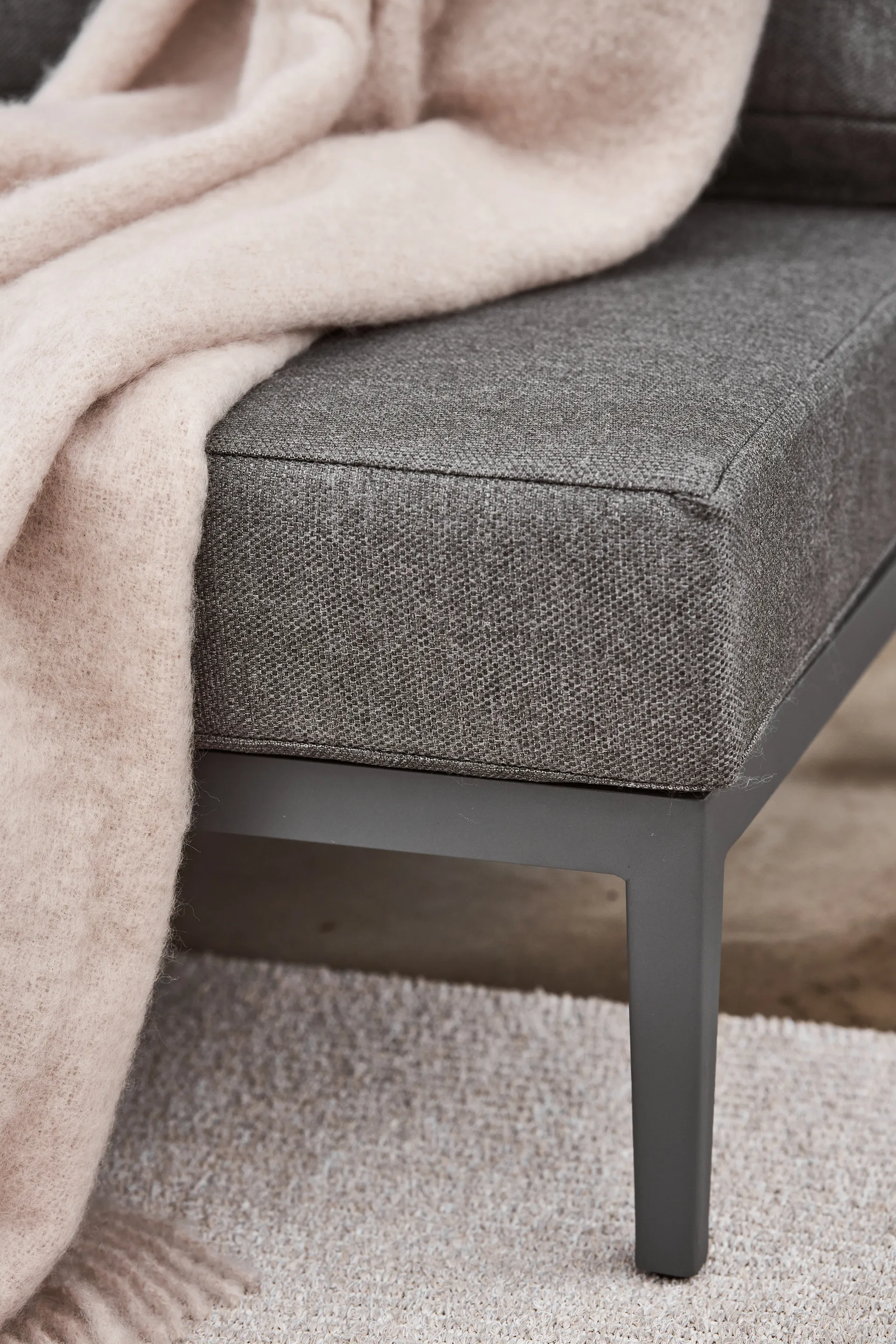 Santander modulsofa midtmodul, Grå 1898