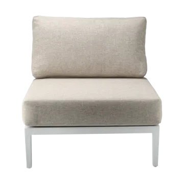 Santander modulsofa midtmodul - Hvit-beige - 1898