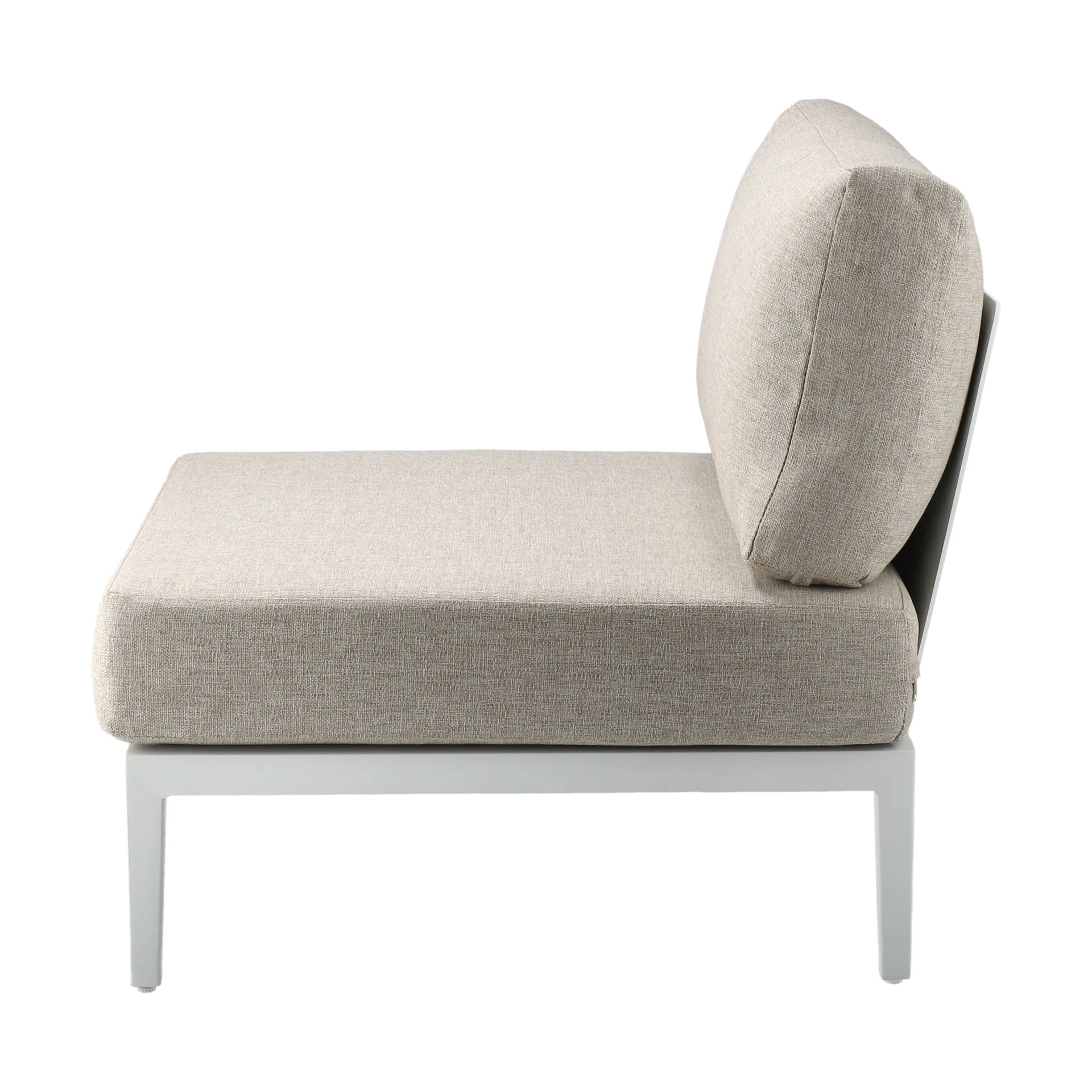 Santander modulsofa midtmodul, Hvit-beige 1898