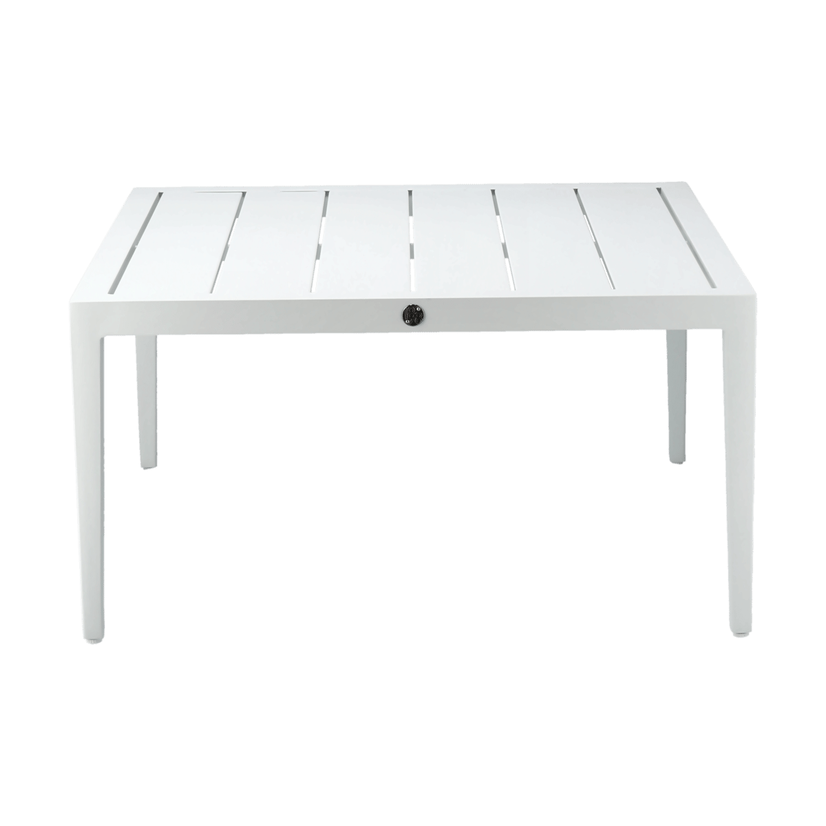 1898 Santander salongbord 78 x 78 x 40 cm Hvit aluminium