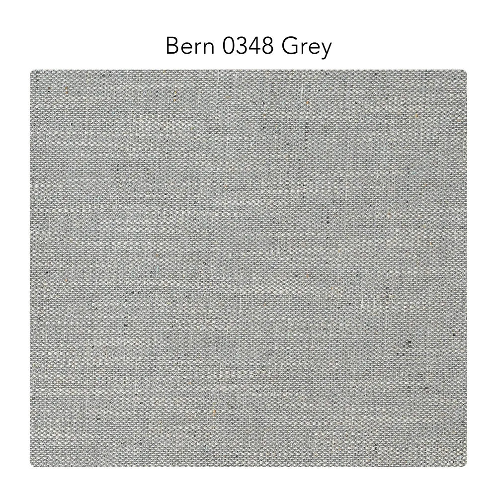 Sjövik 2,5 seter sofa, Bern 0348 grey, hvitoljede eikeben 1898