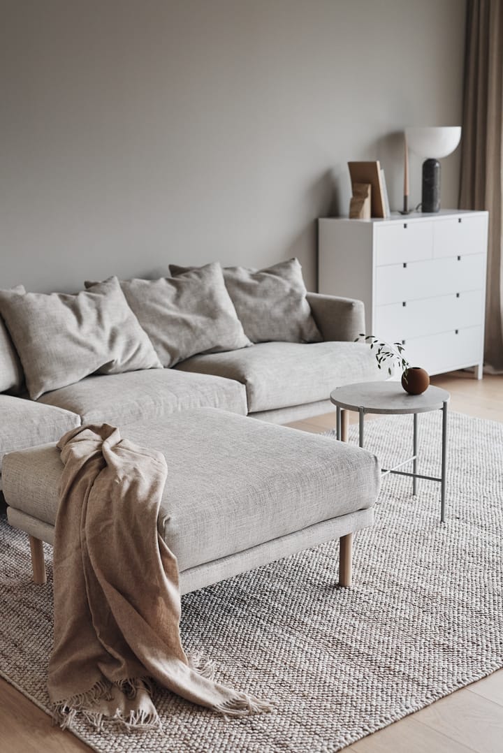 Sjövik 3,5-sits sofa, Bern 0341 Beige-vitolisert eik 1898