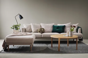 Sjövik fotskammel - Bern Beige 0341-hvitoljet eik - 1898