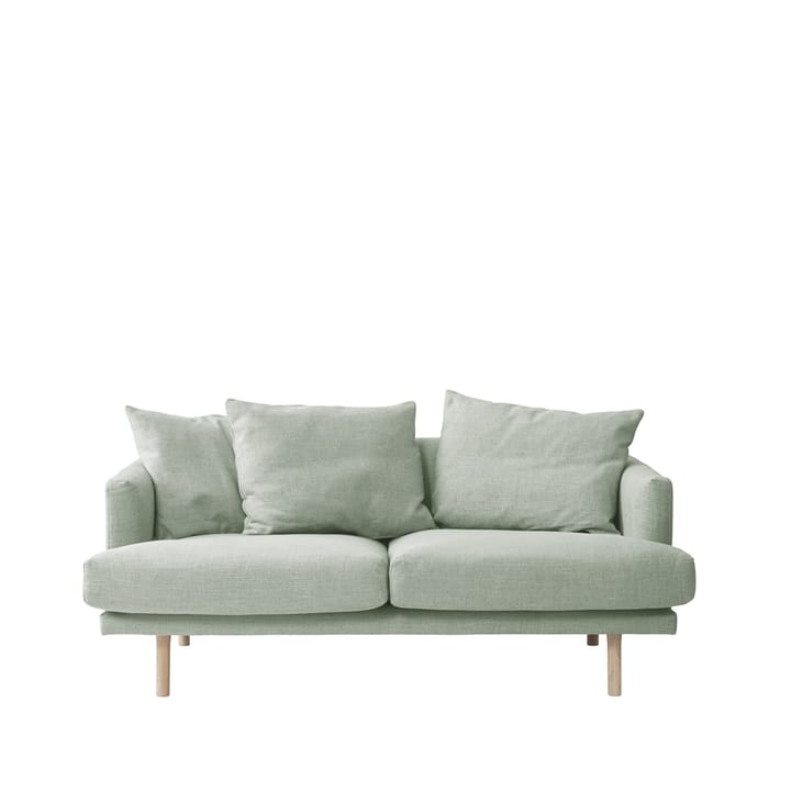 Sjövik sofa 2,5-seter - Bern 0345 green, hvitoljede eikeben - 1898