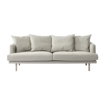 Sjövik sofa - Bern Beige 0341-vitoljet eik, 3-seter - 1898