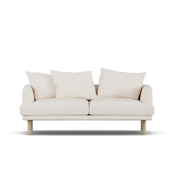 Sjövik sofa - Caleido Beige 9600-hvitoljet eik, 2,5-seters - 1898
