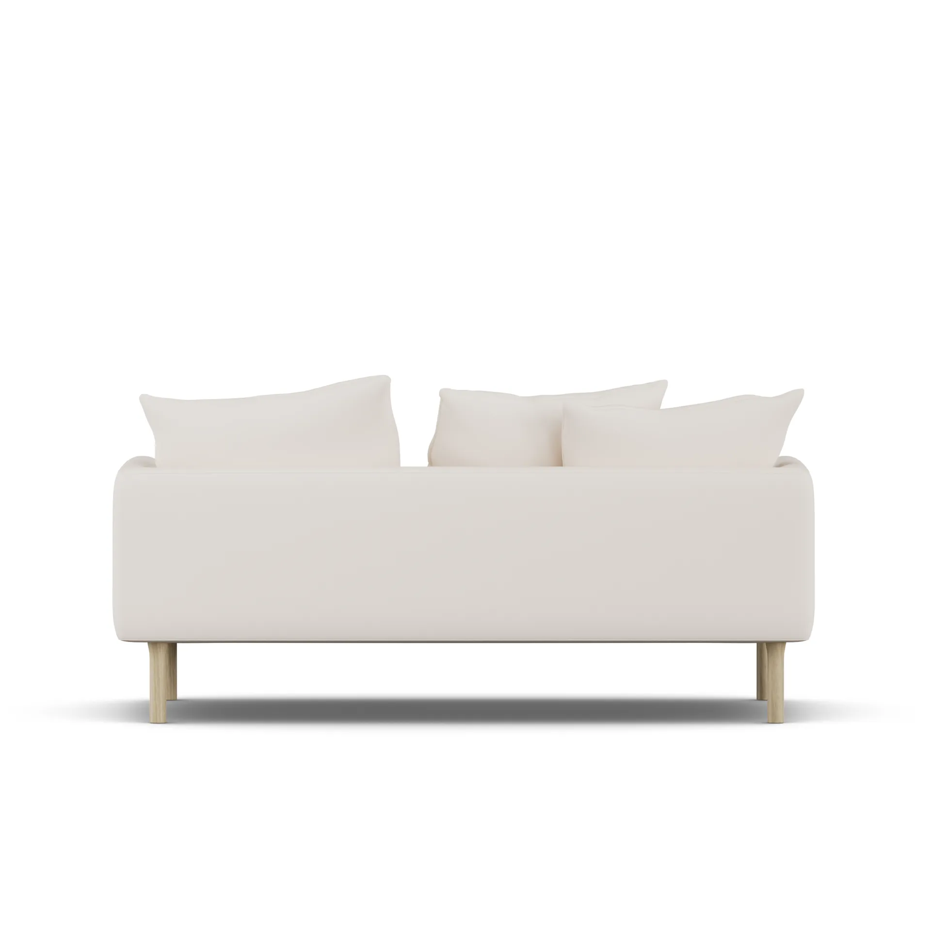 Sjövik sofa, Caleido Beige 9600-hvitoljet eik, 2,5-seters 1898