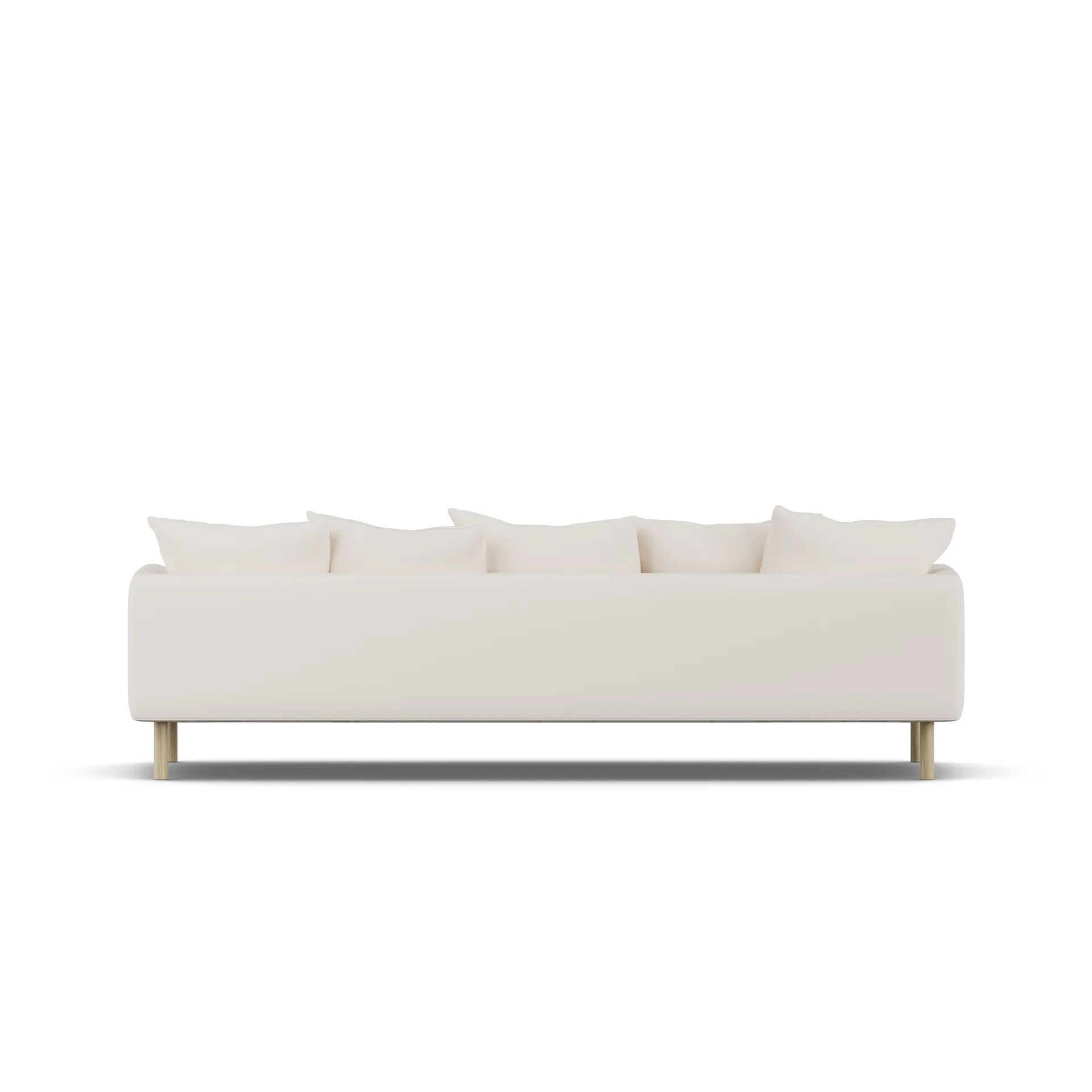 Sjövik sofa, Caleido Beige 9600-hvitoljet eik, 3,5-seters 1898
