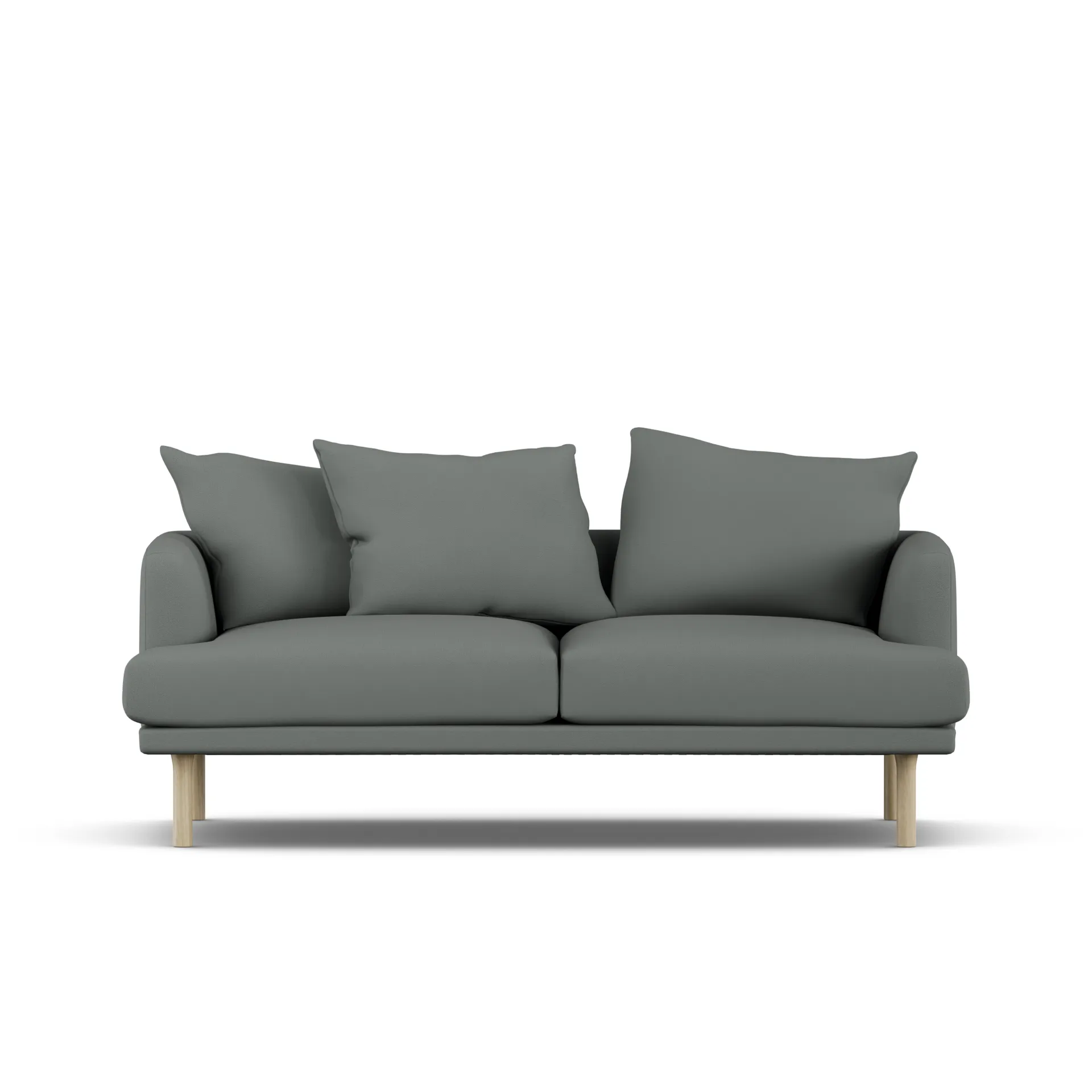 Sjövik sofa, Caleido Grey 1240-hvitoljet eik, 2,5-seters 1898