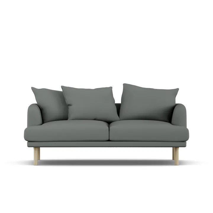 Sjövik sofa - Caleido Grey 1240-hvitoljet eik, 2,5-seters - 1898
