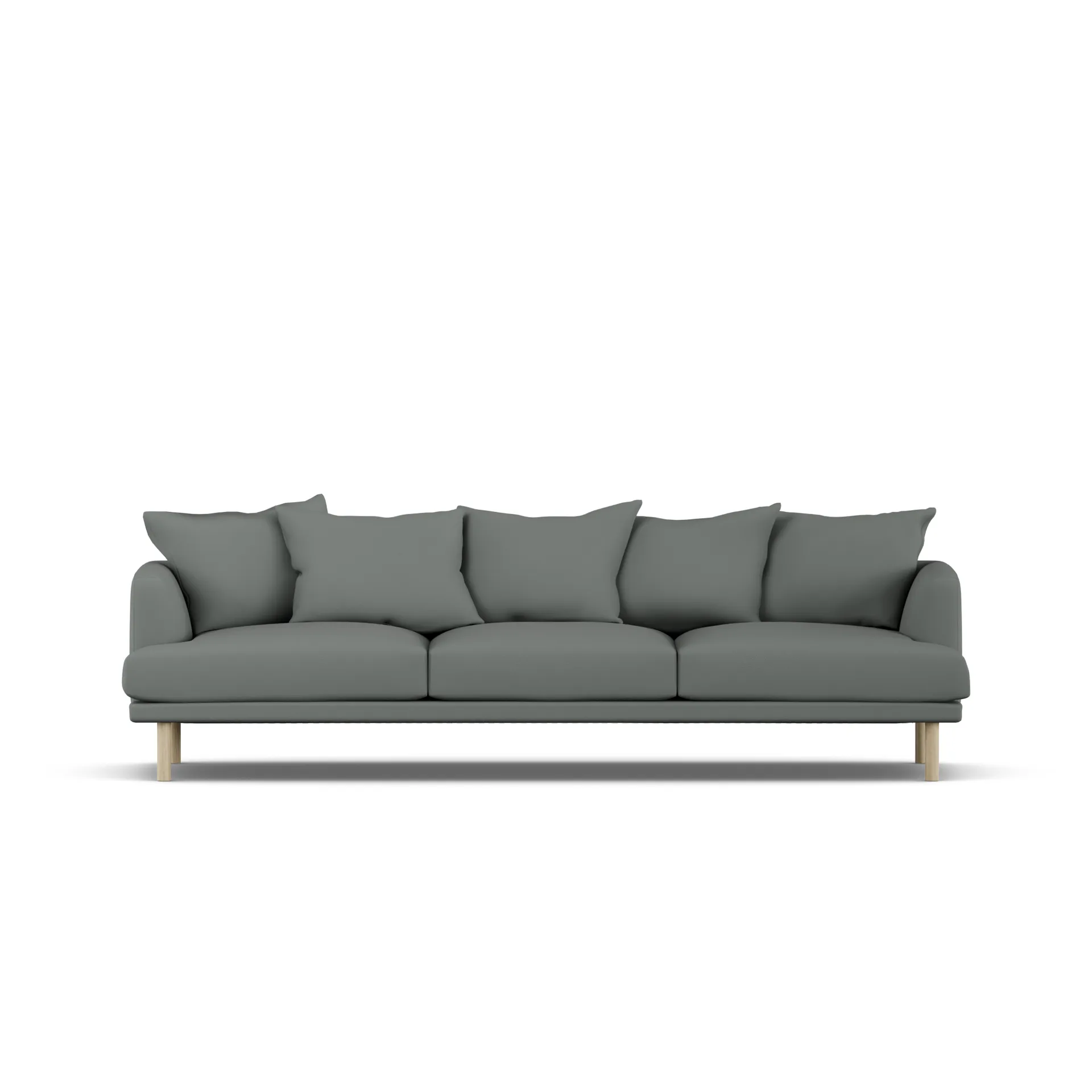 Sjövik sofa, Caleido Grey 1240-hvitoljet eik, 3,5-seters 1898