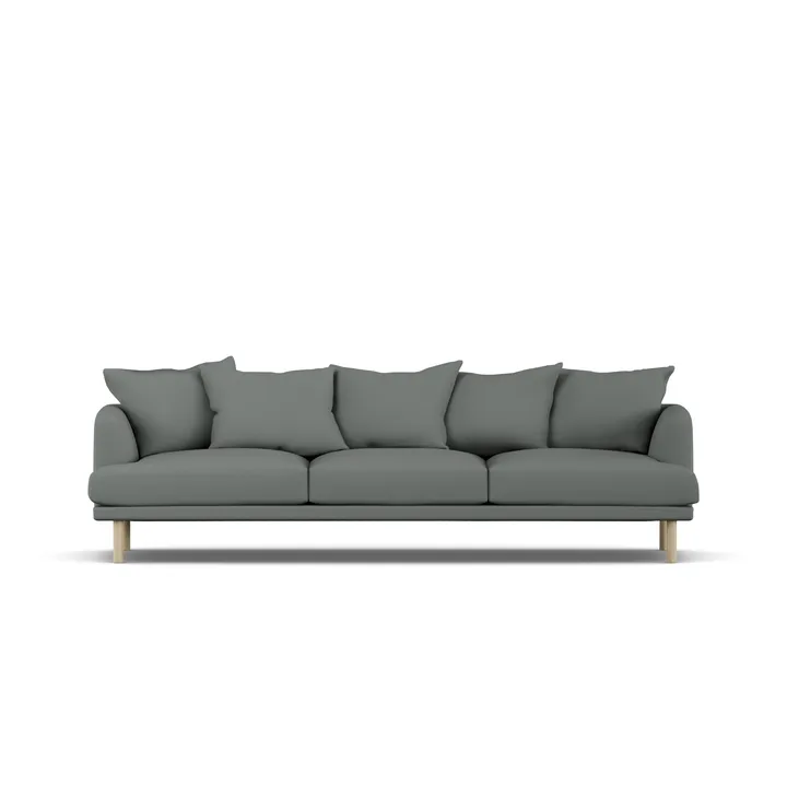 Sjövik sofa - Caleido Grey 1240-hvitoljet eik, 3,5-seters - 1898