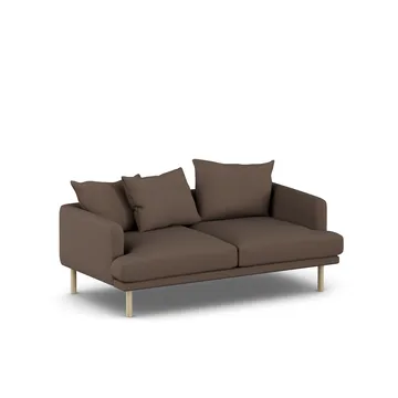 Sjövik sofa - Jump Brown 1955-hvitoljet eik, 2,5-seters - 1898