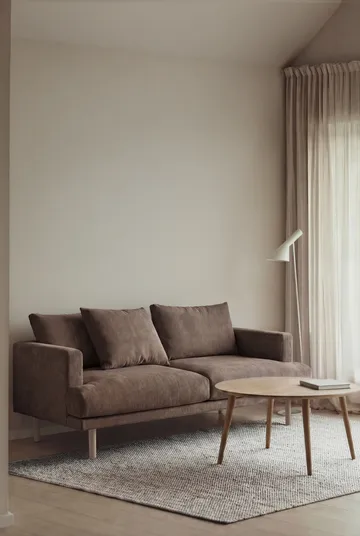 Sjövik sofa - Jump Brown 1955-hvitoljet eik, 2,5-seters - 1898