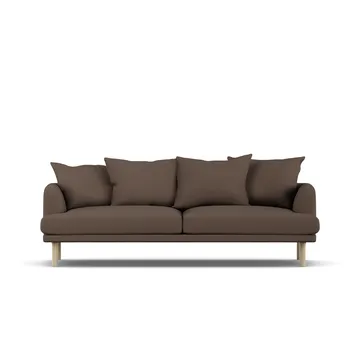 Sjövik sofa - Jump Brown 1955-hvitoljet eik, 3-seters - 1898