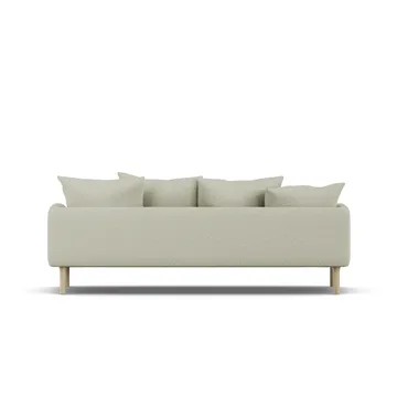 Sjövik sofa - Luiza Beige 3981-hvitoljet eik, 3-seters - 1898