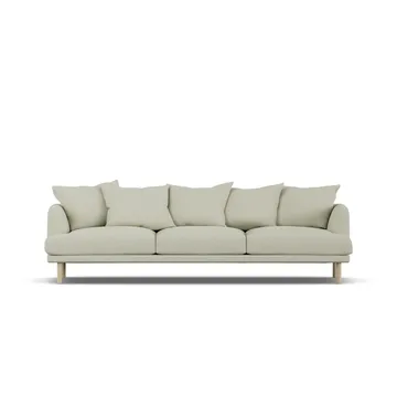 Sjövik sofa - Luiza Beige 3981-hvitoljet eik, 3,5-seters - 1898