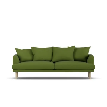 Sjövik sofa - Luiza Green 3975-hvitoljet eik, 3-seters - 1898