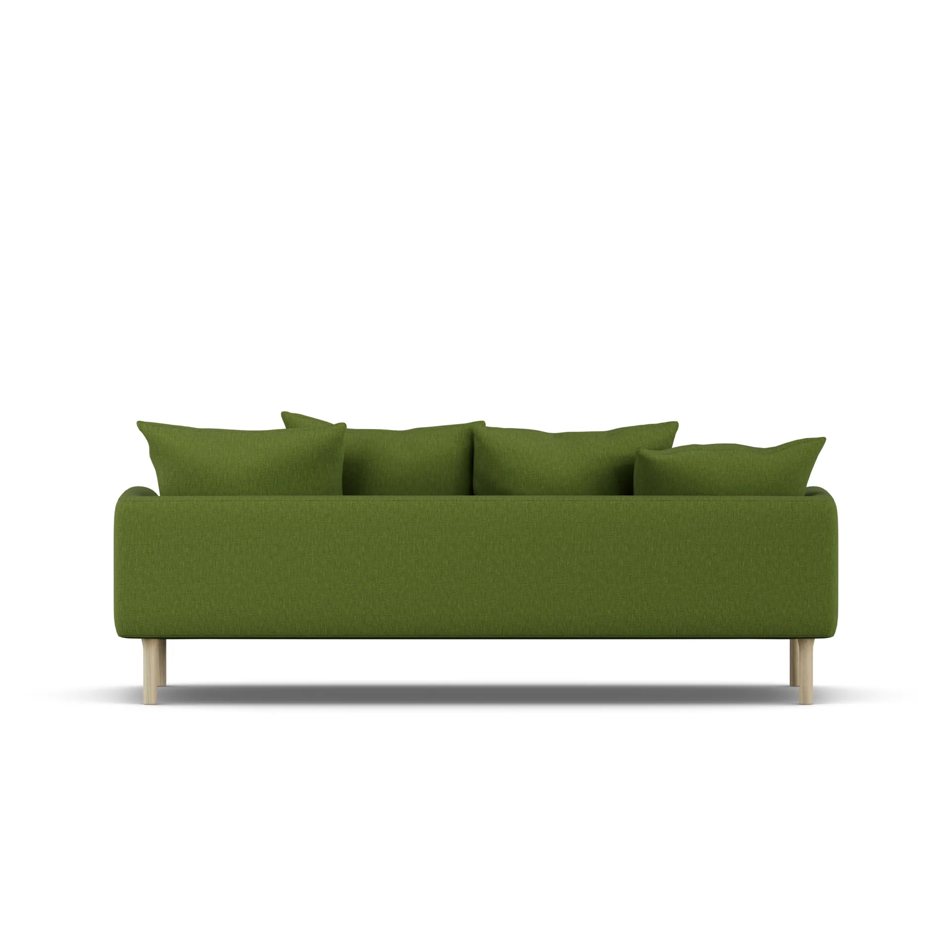 Sjövik sofa, Luiza Green 3975-hvitoljet eik, 3-seters 1898