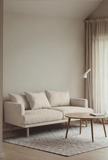 Sjövik sofa - Oslo Nature 1540-hvitoljet eik, 2,5-seters - 1898