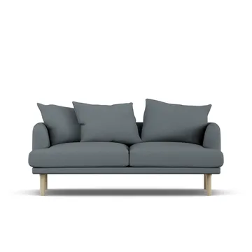 Sjövik sofa - Same Blue 6678-hvitoljet eik, 2,5-seters - 1898