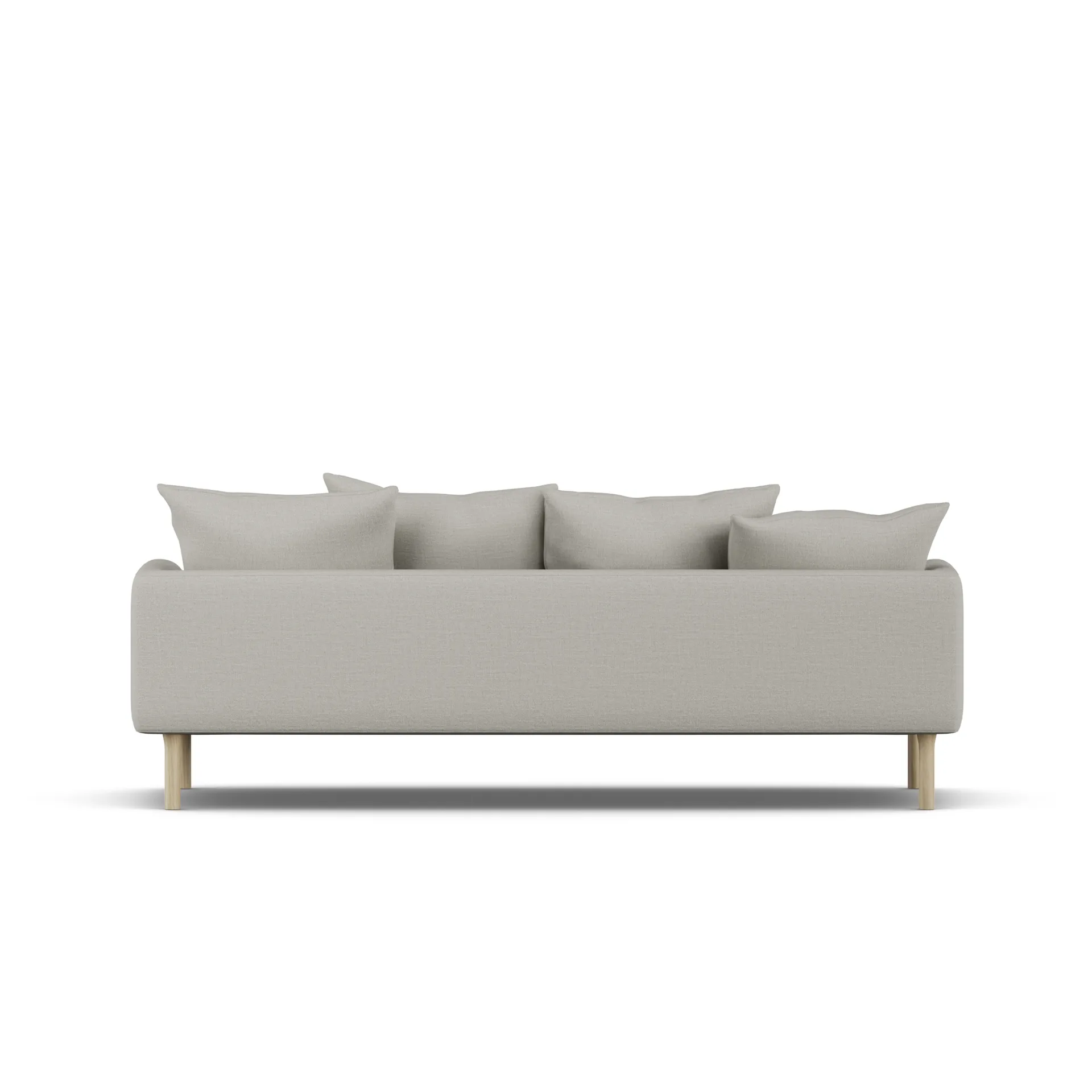 Sjövik sofa, Same Grey 6673-hvitoljet eik, 3-seters 1898