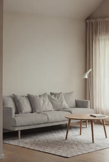 Sjövik sofa - Same Grey 6673-hvitoljet eik, 3,5-seters - 1898