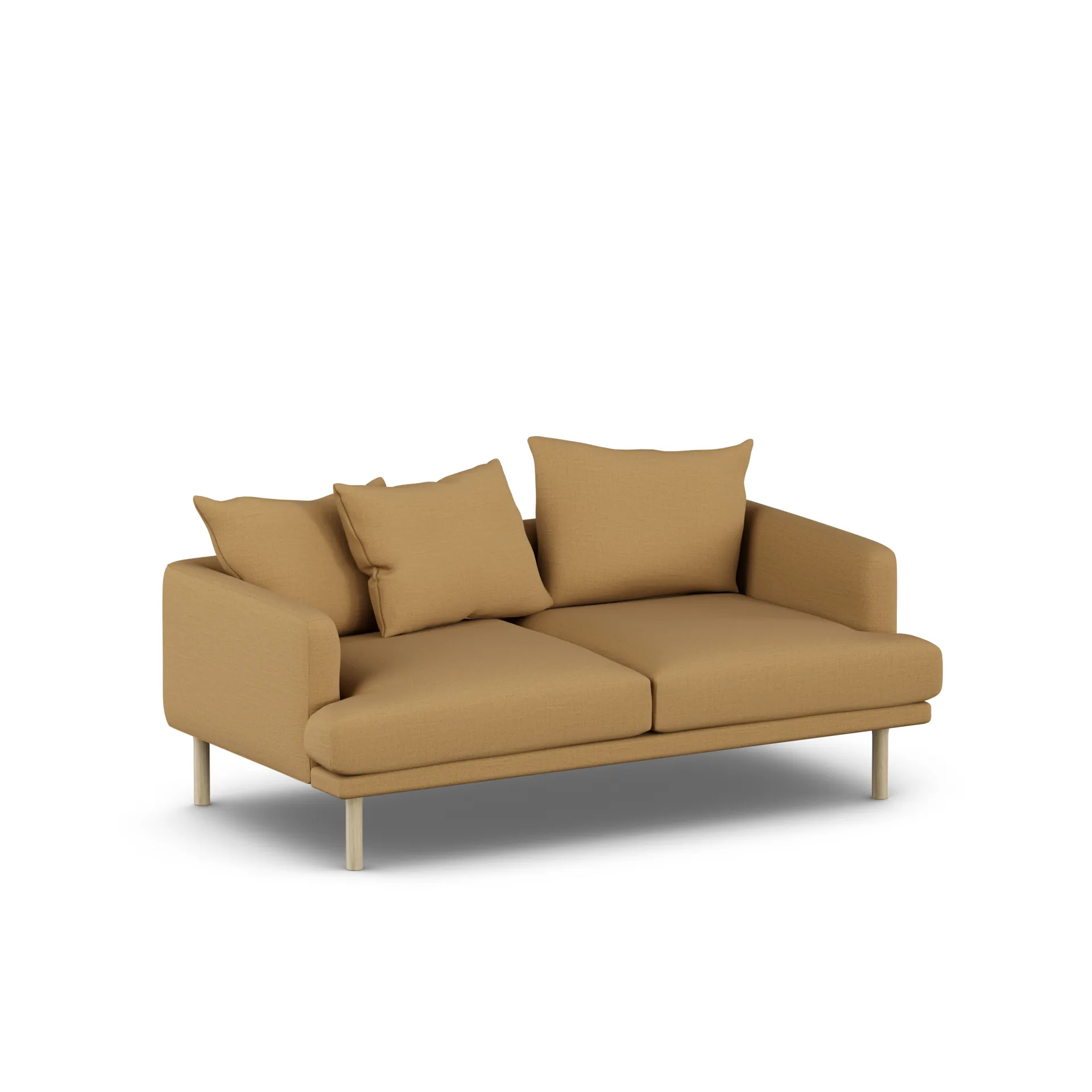 Sjövik sofa, Same Ochre 6676-hvitoljet eik, 2,5-seters 1898