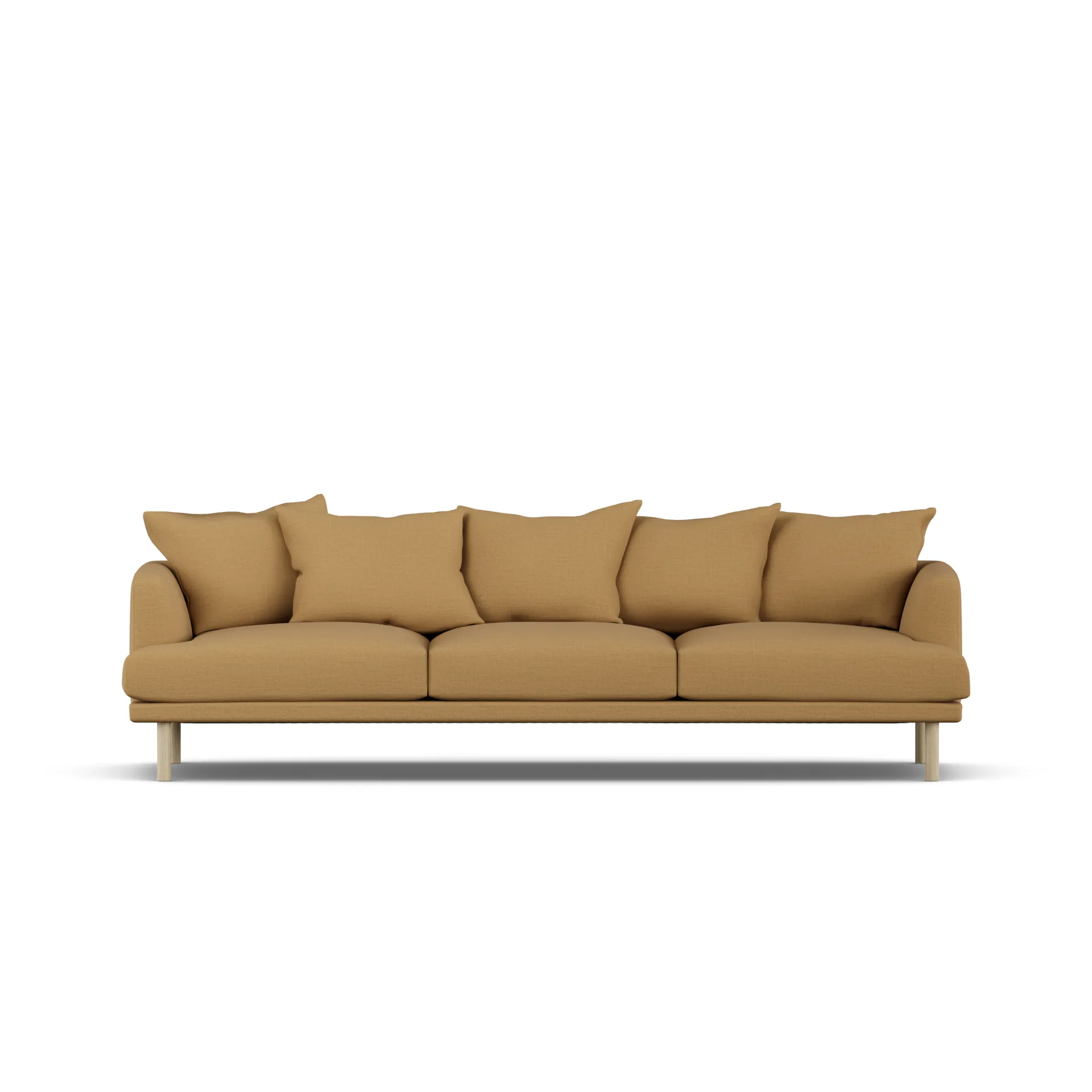Sjövik sofa, Same Ochre 6676-hvitoljet eik, 3,5-seters 1898