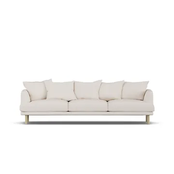 Sjövik sofa - Same Off White 6671-hvitoljet eik, 3,5-seters - 1898