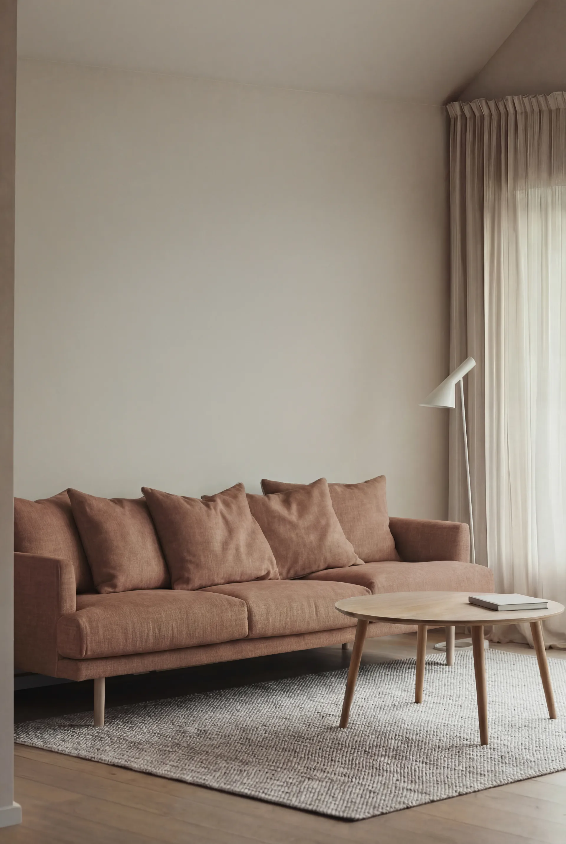 Sjövik sofa, Same Rust 6675-hvitoljet eik, 3,5-seters 1898