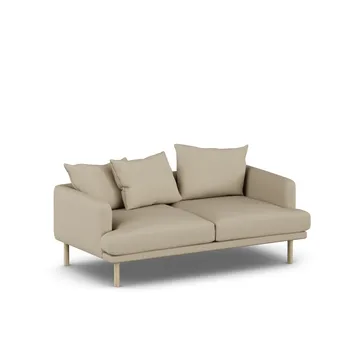 Sjövik sofa - Same Sand 6672-hvitoljet eik, 2,5-seters - 1898