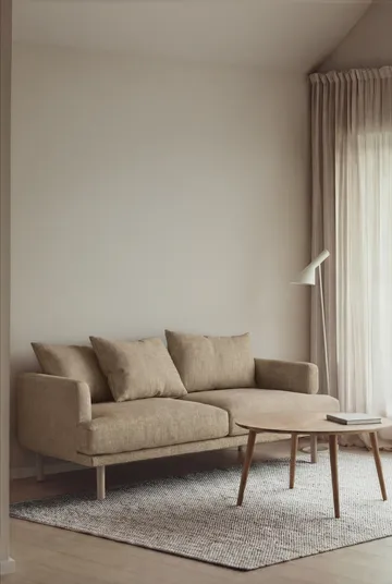 Sjövik sofa - Same Sand 6672-hvitoljet eik, 2,5-seters - 1898