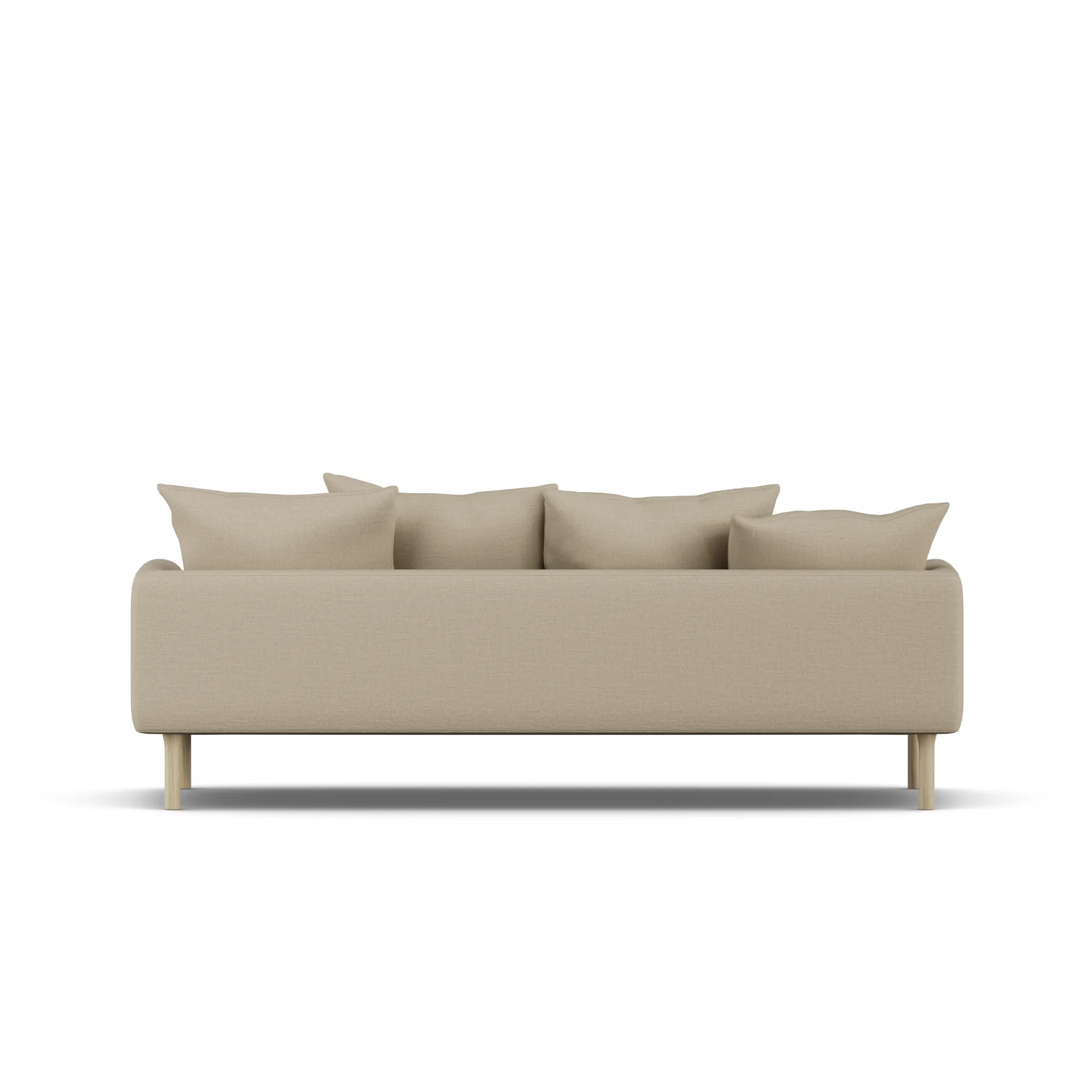Sjövik sofa, Same Sand 6672-hvitoljet eik, 3-seters 1898
