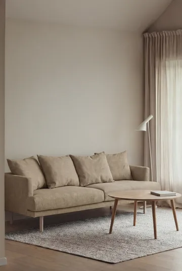 Sjövik sofa - Same Sand 6672-hvitoljet eik, 3-seters - 1898