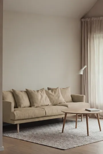 Sjövik sofa - Same Sand 6672-hvitoljet eik, 3,5-seters - 1898