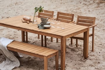 Sköndal benk 199x40x45 cm - Teak - 1898