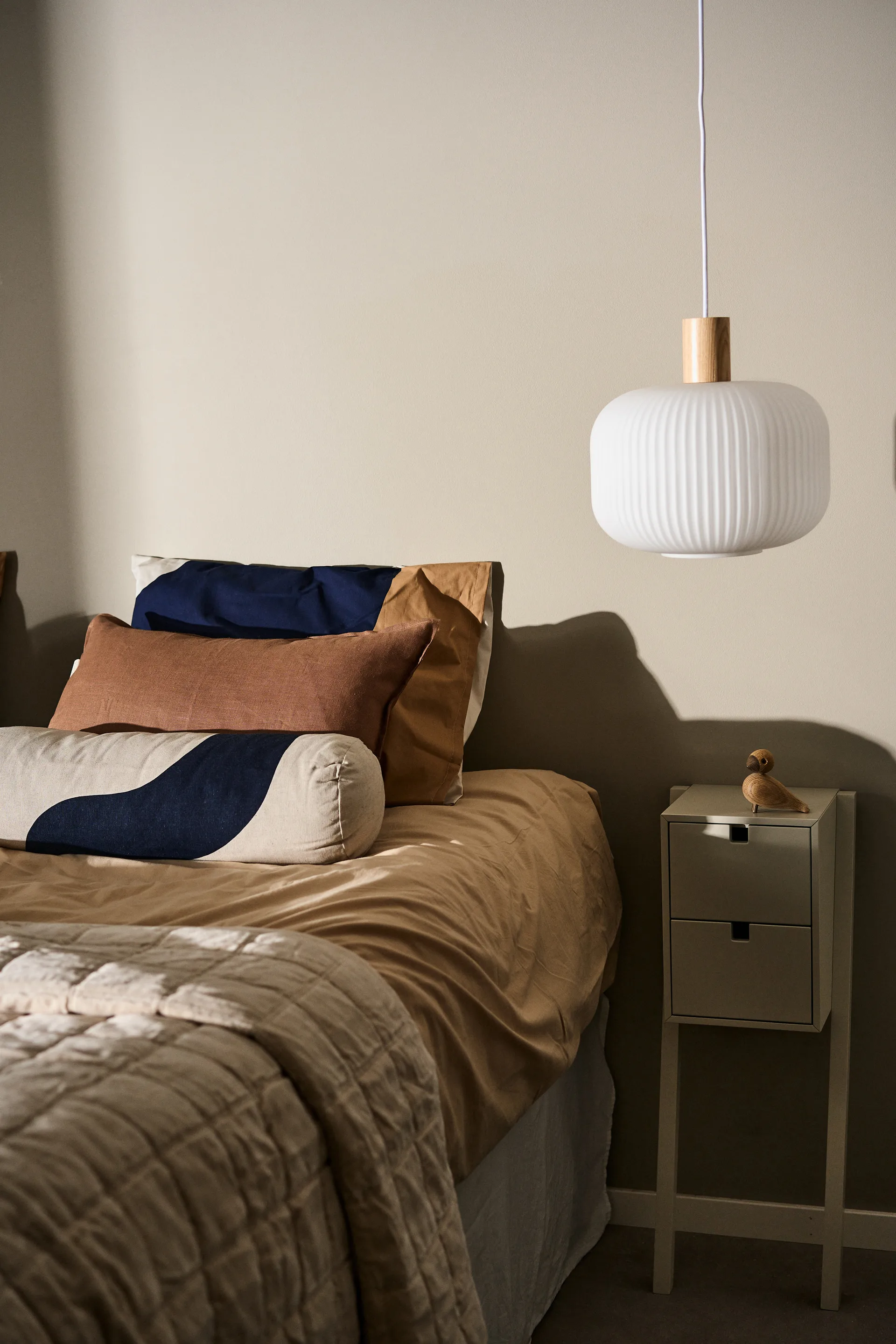 Square senge- og entréhylle, Sand 1898