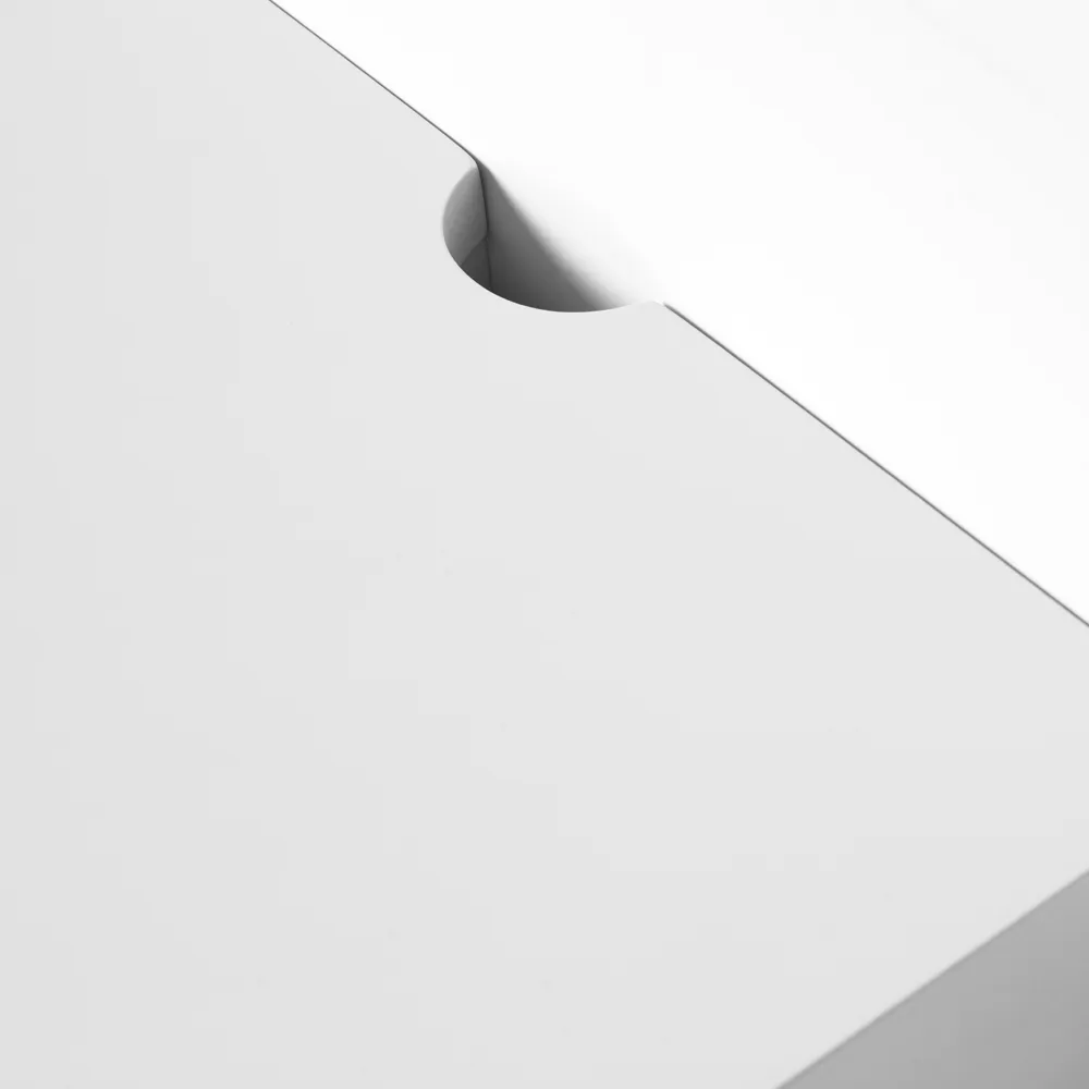 Square skuffer, hvit 1898