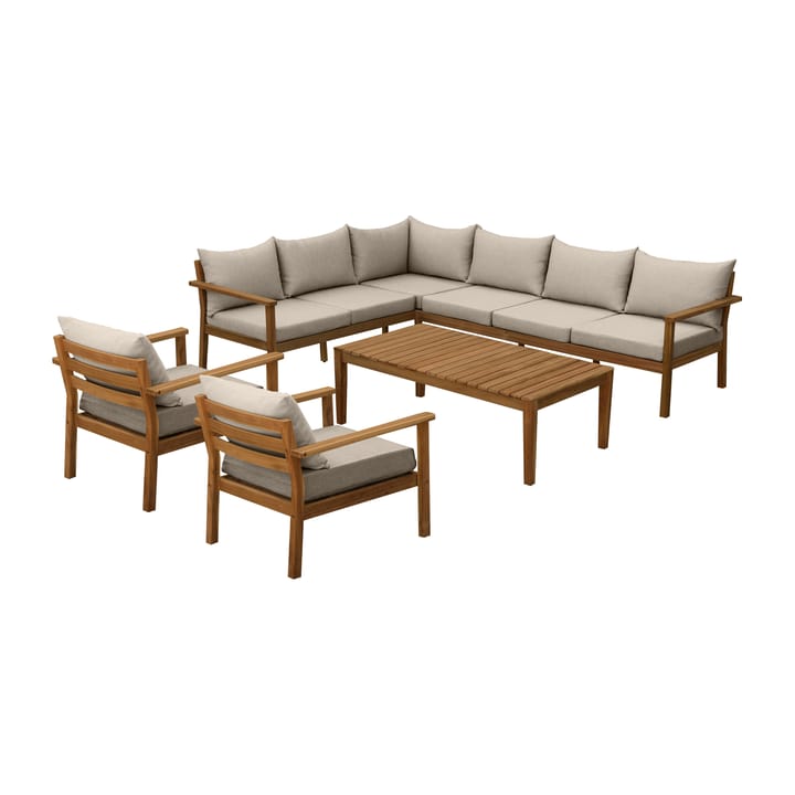 Stockaryd loungegruppe teak-beige - undefined - 1898